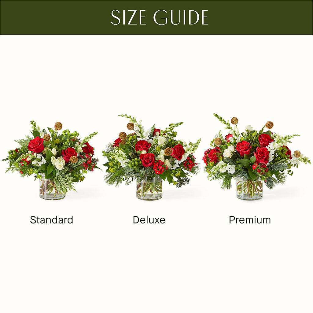 Deck the Halls Bouquet – BLOOMERS FLOWER & ASHLEY JO ANTIQUES, Corry PA