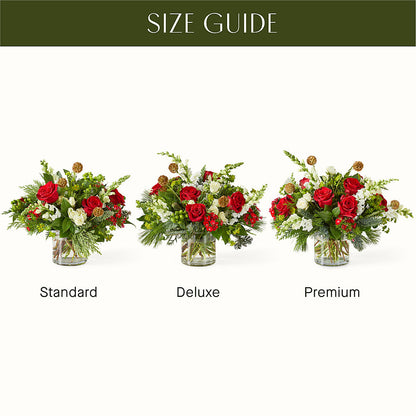 Deck the Halls Bouquet – BLOOMERS FLOWER & ASHLEY JO ANTIQUES, Corry PA