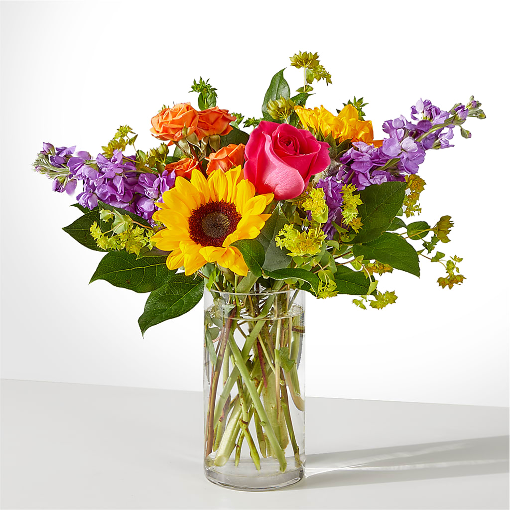 Vibrant Greetings Bouquet – BLOOMERS FLOWER & ASHLEY JO ANTIQUES, Corry PA
