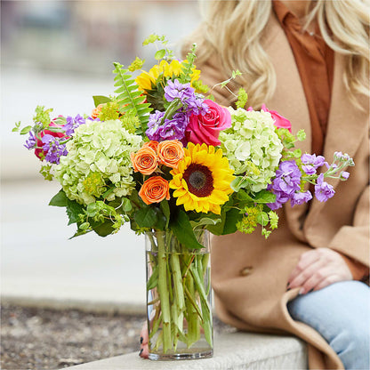 Vibrant Greetings Bouquet – BLOOMERS FLOWER & ASHLEY JO ANTIQUES, Corry PA