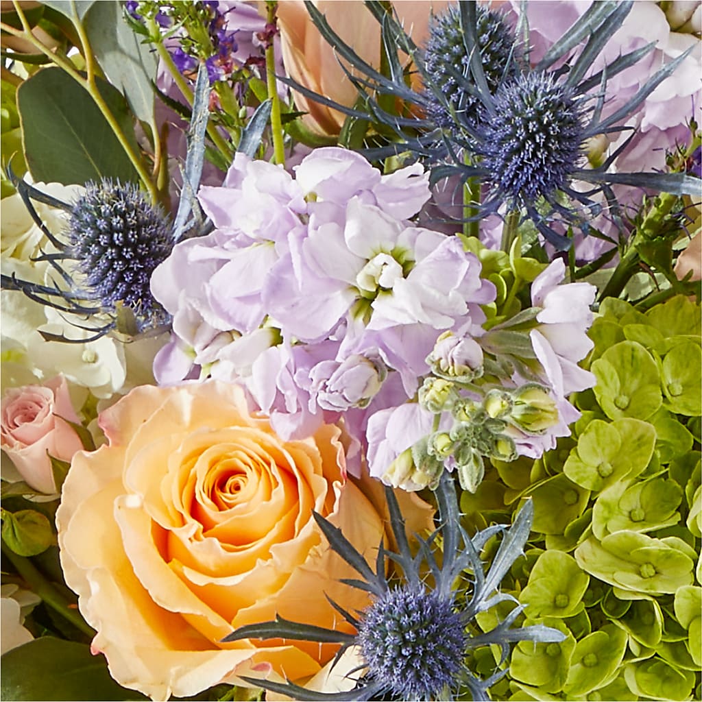 Porch Swing Bouquet – BLOOMERS FLOWER & ASHLEY JO ANTIQUES, Corry PA