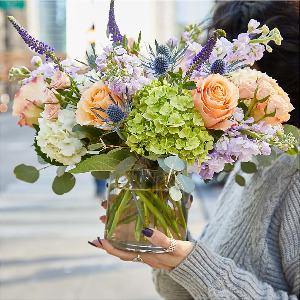 Porch Swing Bouquet – BLOOMERS FLOWER & ASHLEY JO ANTIQUES, Corry PA