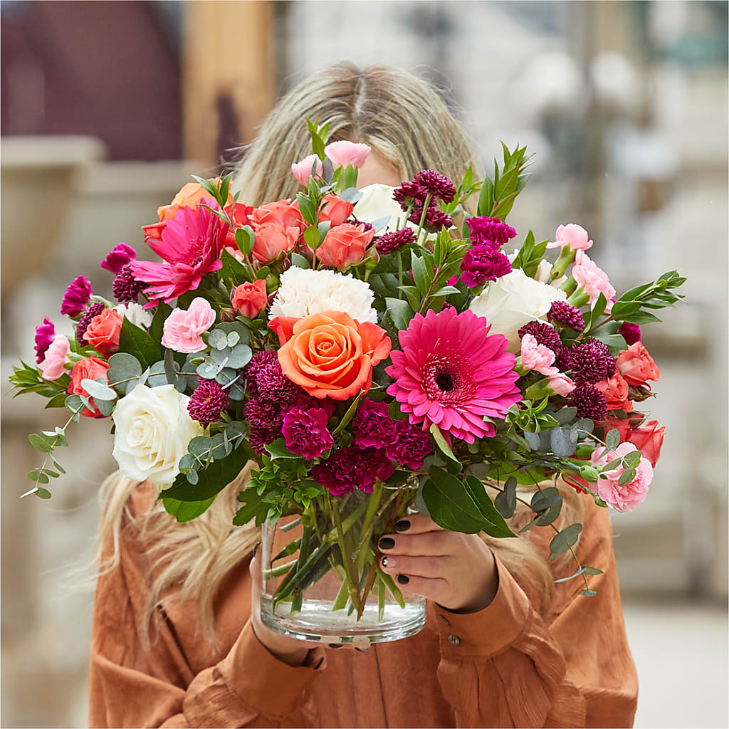 Smell the Roses Bouquet – BLOOMERS FLOWER & ASHLEY JO ANTIQUES, Corry PA