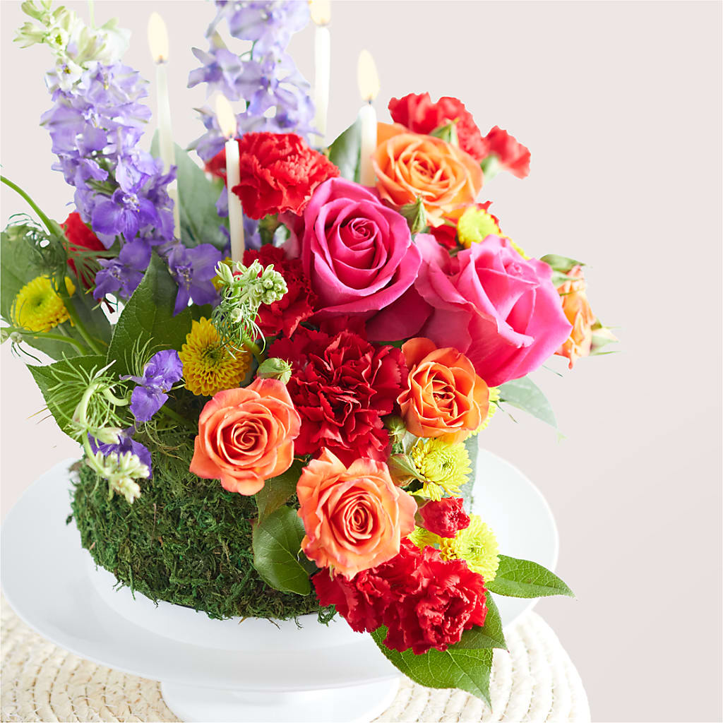 Best Year Yet Floral Cake – BLOOMERS FLOWER & ASHLEY JO ANTIQUES, Corry PA