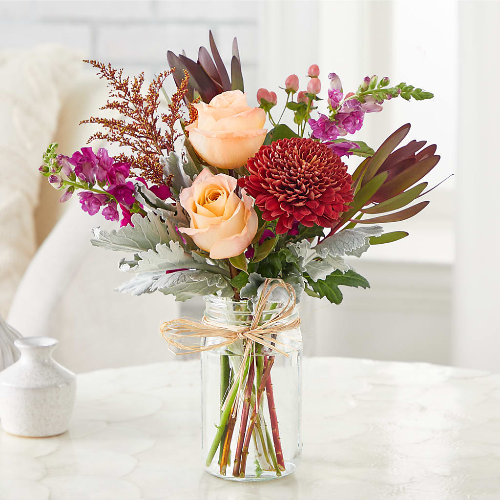 Moody Hues Bouquet – BLOOMERS FLOWER & ASHLEY JO ANTIQUES, Corry PA