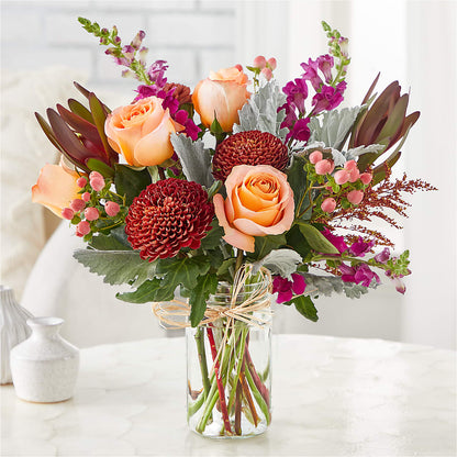Moody Hues Bouquet – BLOOMERS FLOWER & ASHLEY JO ANTIQUES, Corry PA