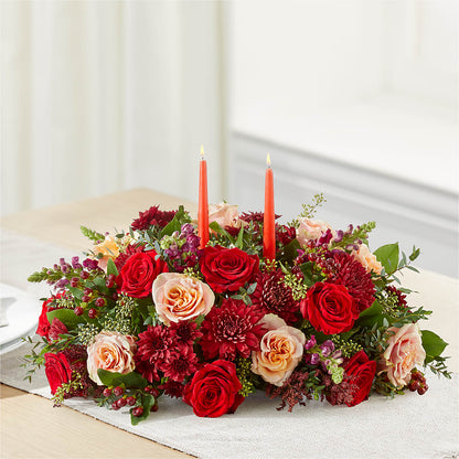 Most Thankful Centerpiece – BLOOMERS FLOWER & ASHLEY JO ANTIQUES, Corry PA