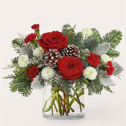 Yule Cheer Bouquet – BLOOMERS FLOWER & ASHLEY JO ANTIQUES, Corry PA