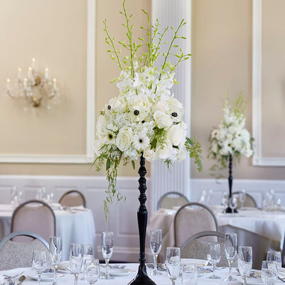 Regency Centerpiece – BLOOMERS FLOWER & ASHLEY JO ANTIQUES, Corry PA
