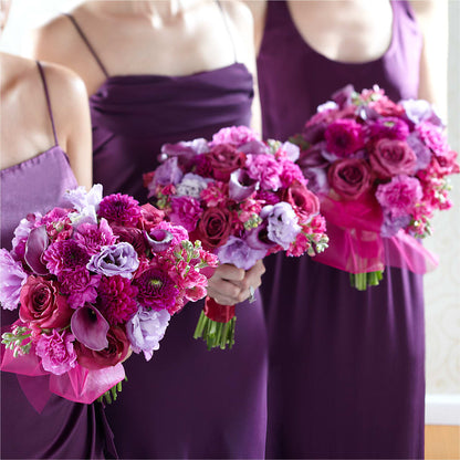 Bridesmaid's Garden Bouquet – BLOOMERS FLOWER & ASHLEY JO ANTIQUES, Corry PA