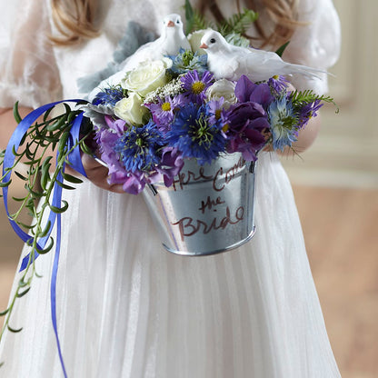 Enchantment Flower Girl Arrangement – BLOOMERS FLOWER & ASHLEY JO ANTIQUES, Corry PA