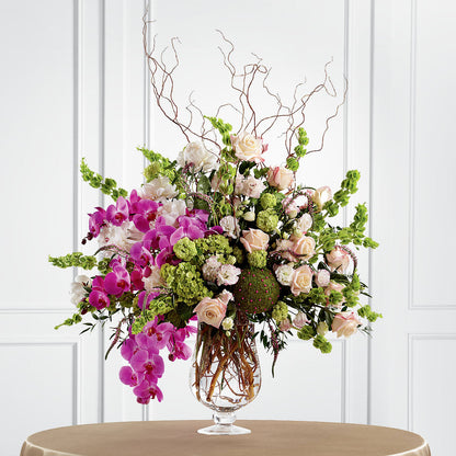 Soft Sophistication Arrangement – BLOOMERS FLOWER & ASHLEY JO ANTIQUES, Corry PA