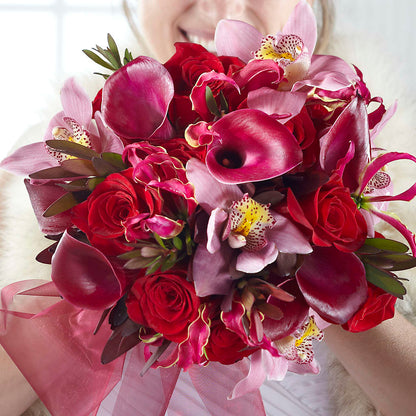 Heart of Hearts Bouquet – BLOOMERS FLOWER & ASHLEY JO ANTIQUES, Corry PA