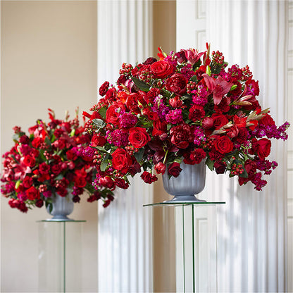 Love & Honor Arrangement – BLOOMERS FLOWER & ASHLEY JO ANTIQUES, Corry PA
