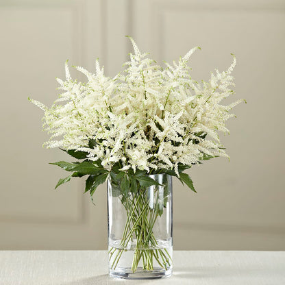 White Astilbe Bouquet – BLOOMERS FLOWER & ASHLEY JO ANTIQUES, Corry PA