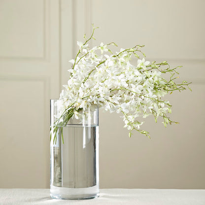 White Dendrobium Bouquet – BLOOMERS FLOWER & ASHLEY JO ANTIQUES, Corry PA